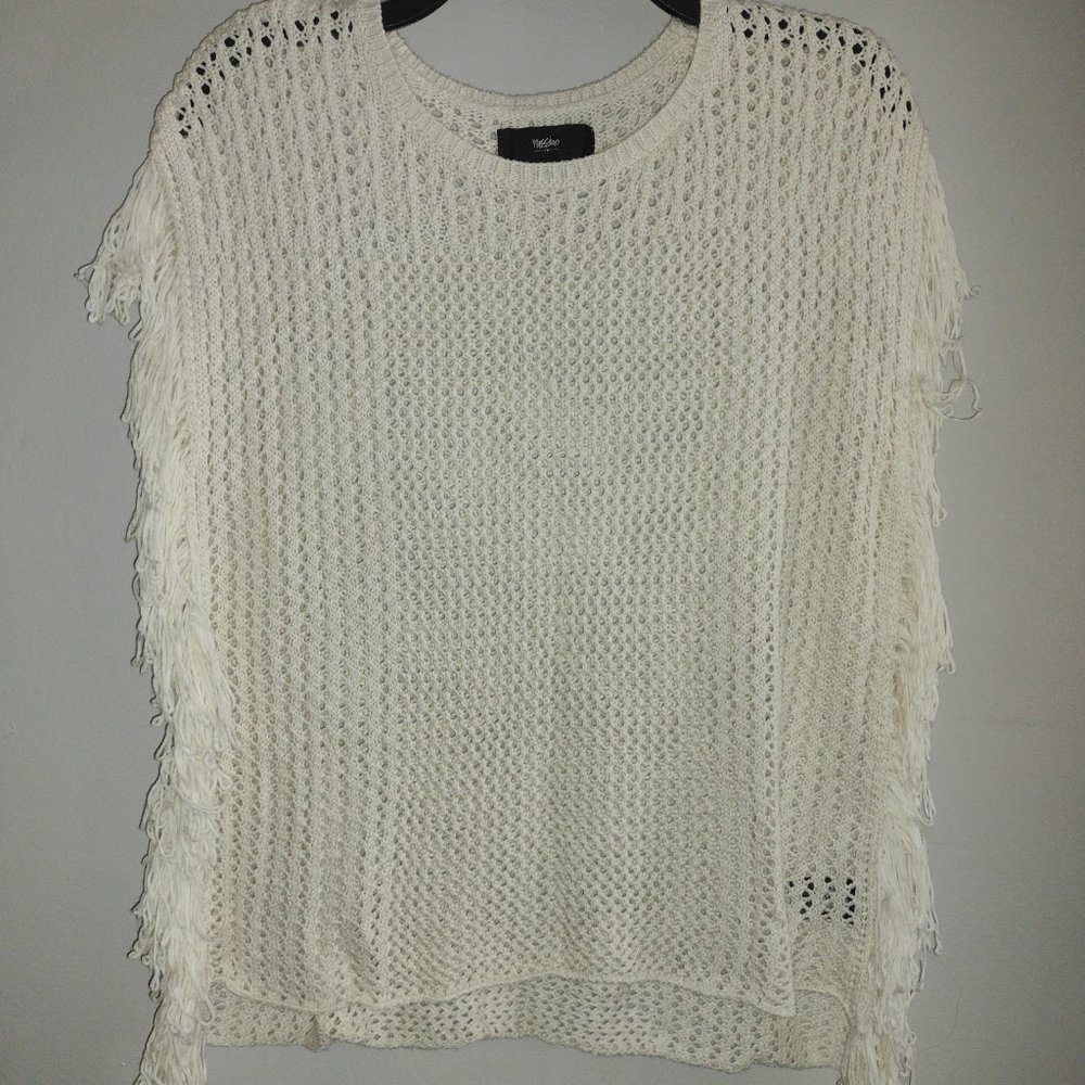 Open knit Crochet Boho vest  size XS - Picture 6 of 6